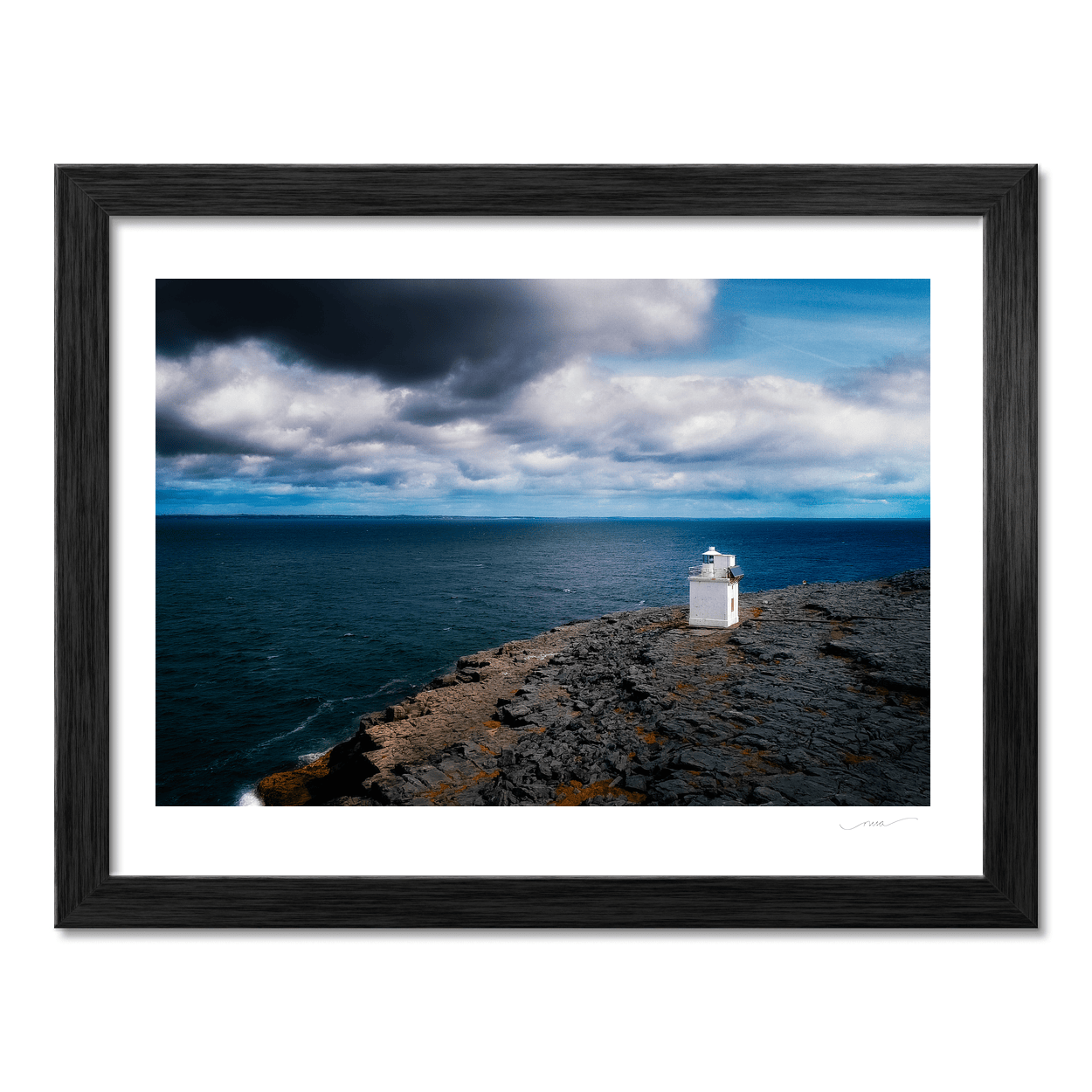 blackhead-lighthouse-burren-limestone-dramatic-sky PM