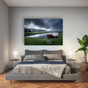 blennerville-windmill-canal-boat-stormy-sky Pano