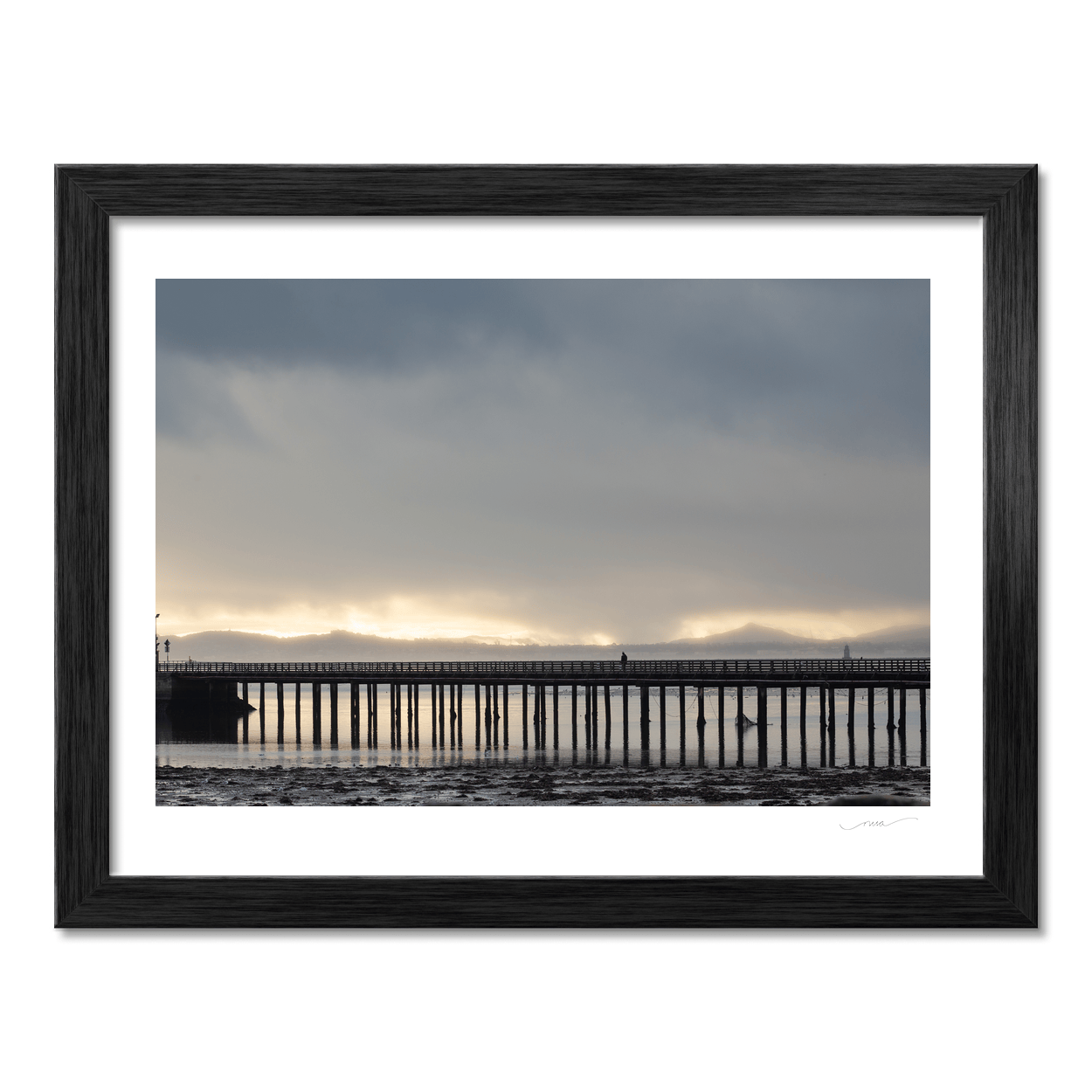 bull-island-wooden-bridge-moody-sunset PM