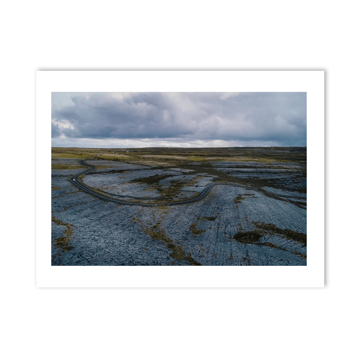 burren-limestone-pavement-winding-road-aerial PM