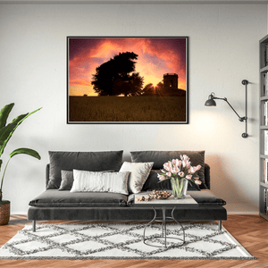 Nua Photography Print Cadell's Folly at Sunset, The Naul, Co. Dublin Cadell's Folly Naul Sunset Print | Nua Photography