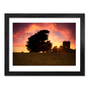 Nua Photography Print Cadell's Folly at Sunset, The Naul, Co. Dublin Cadell's Folly Naul Sunset Print | Nua Photography