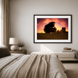 Nua Photography Print Cadell's Folly at Sunset, The Naul, Co. Dublin Cadell's Folly Naul Sunset Print | Nua Photography