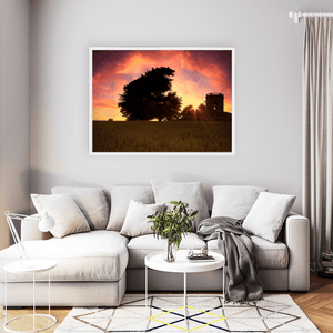 Nua Photography Print Cadell's Folly at Sunset, The Naul, Co. Dublin Cadell's Folly Naul Sunset Print | Nua Photography