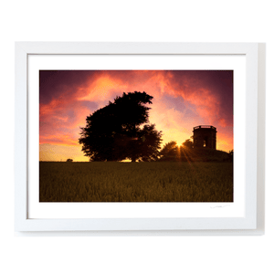 Nua Photography Print Cadell's Folly at Sunset, The Naul, Co. Dublin Cadell's Folly Naul Sunset Print | Nua Photography