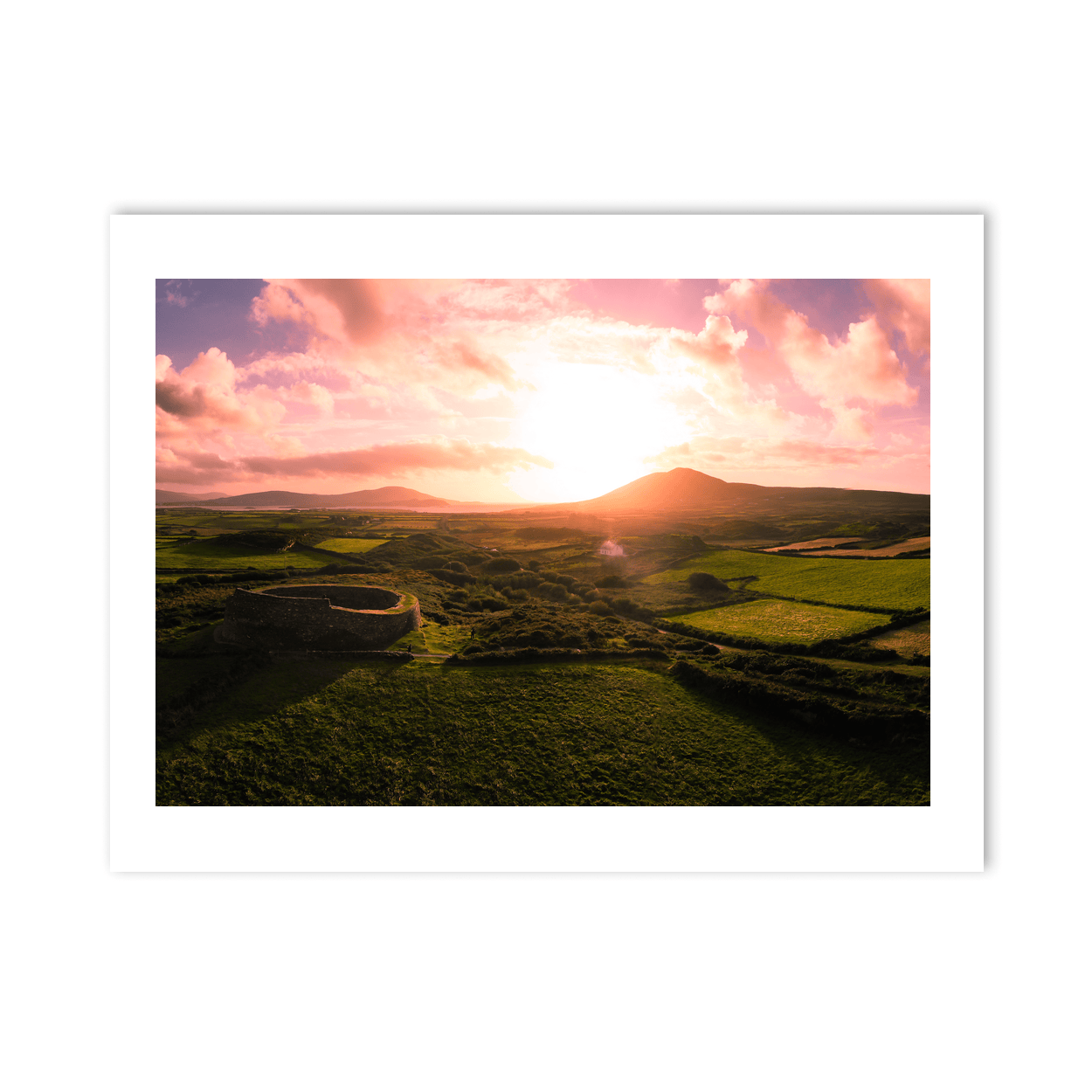 cahergal-stone-fort-sunset-kerry-countryside PM