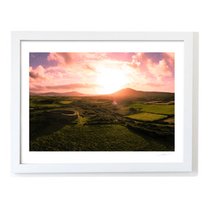 cahergal-stone-fort-sunset-kerry-countryside WF