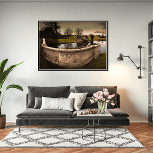Nua Photography Print Carton House Boathouse and Lake at Winter Dusk, Co. Kildare Carton House Boathouse Lake Winter Dusk Print | Nua Photography