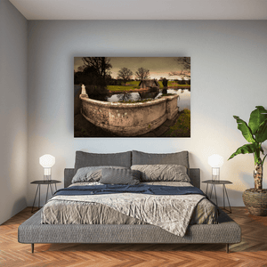 Nua Photography Print Carton House Boathouse and Lake at Winter Dusk, Co. Kildare Carton House Boathouse Lake Winter Dusk Print | Nua Photography