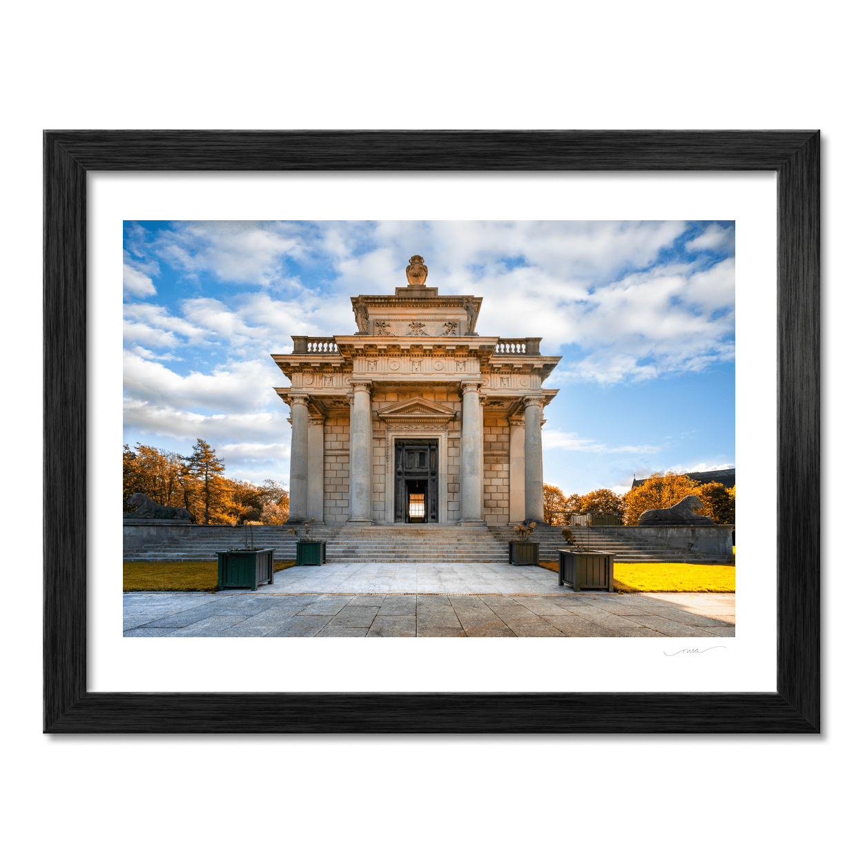 Nua Photography Print Casino at Marino in Autumn Morning Light, Dublin City Casino at Marino Autumn Morning Light Print | Nua Photography