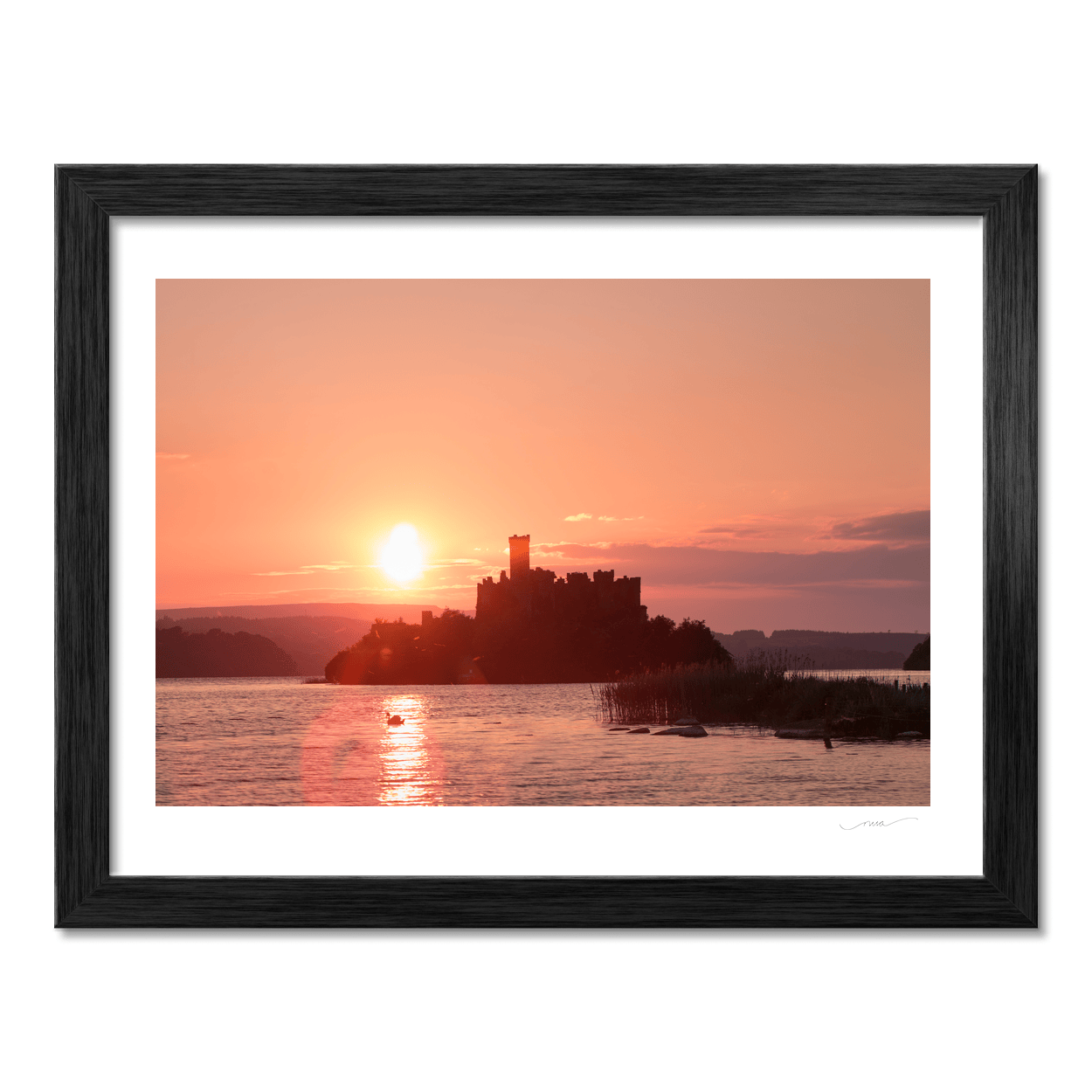 castle-island-lough-key-sunset PM