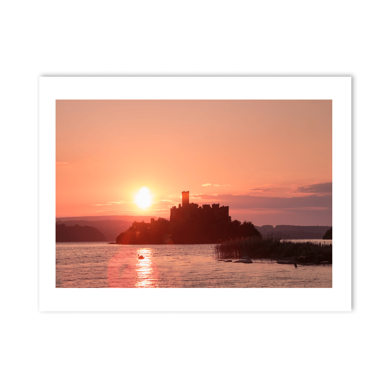 castle-island-lough-key-sunset PM