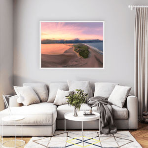 castlegregory-beach-spit-aerial-sunset WFW