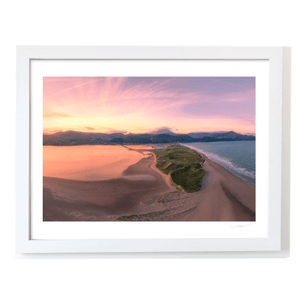 castlegregory-beach-spit-aerial-sunset WF