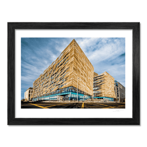 Nua Photography Print Central Bank of Ireland Golden FaÃ§ade, Dublin Docklands Central Bank Golden FaÃ§ade Dublin Docklands Print | Nua Photography