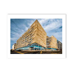 Nua Photography Print Central Bank of Ireland Golden FaÃ§ade, Dublin Docklands Central Bank Golden FaÃ§ade Dublin Docklands Print | Nua Photography