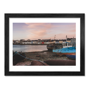 claddagh-boats-sunset-galway-harbour BF