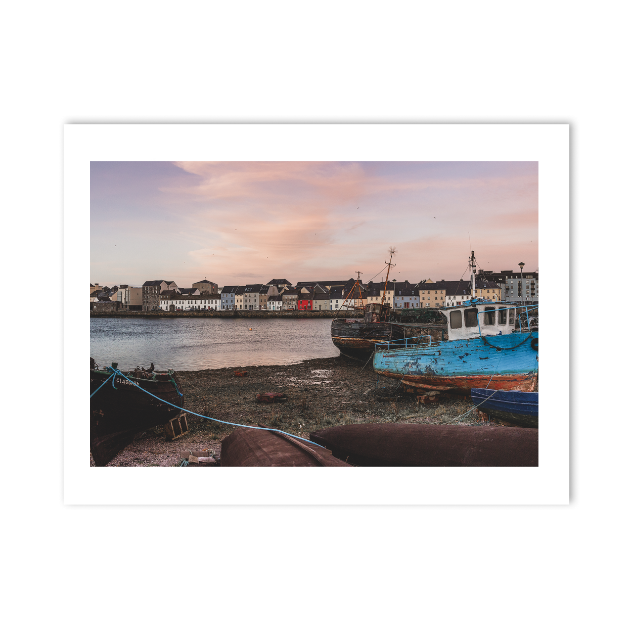 claddagh-boats-sunset-galway-harbour PM