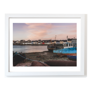 claddagh-boats-sunset-galway-harbour WF