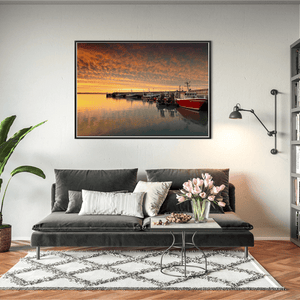clogherhead-harbour-fishing-boats-sunset BFW