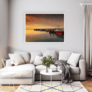 clogherhead-harbour-fishing-boats-sunset WFW
