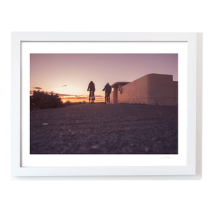 clontarf-cyclists-sunset-silhouette-dollymount WF