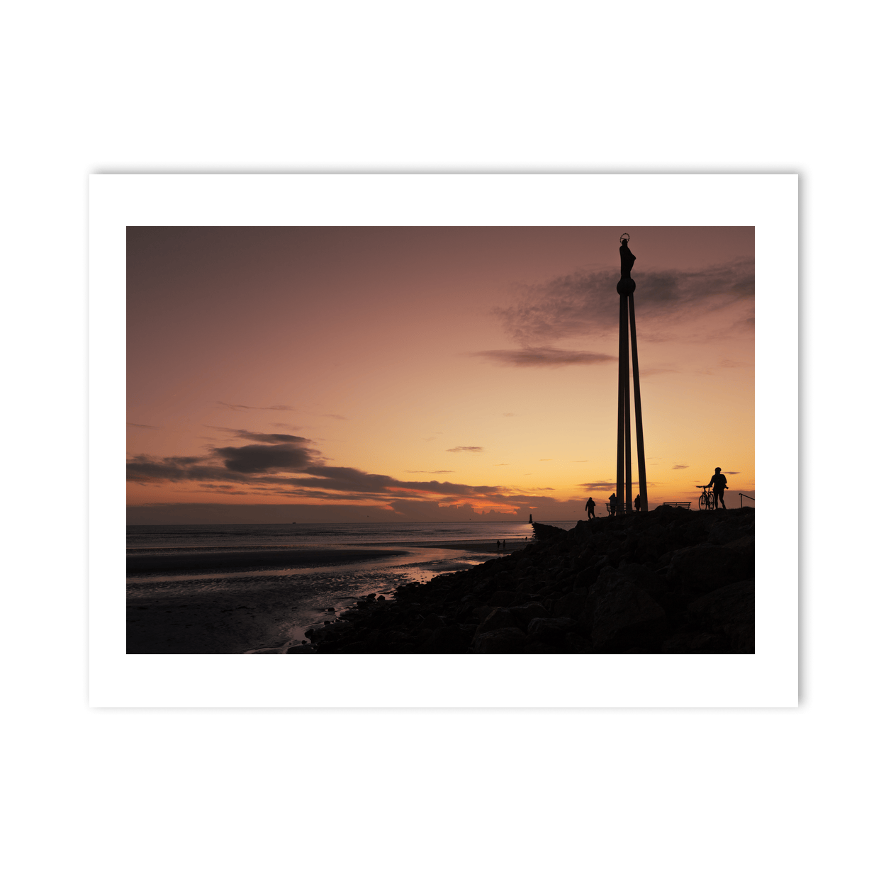 clontarf-wooden-bridge-sunset-silhouettes PM