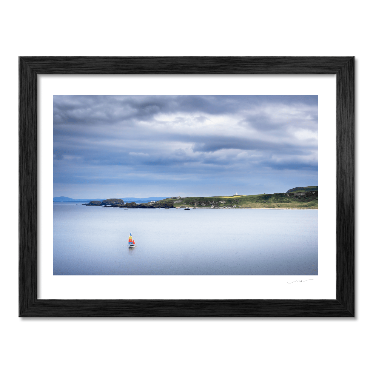 colourful-sailboat-calm-antrim-coast PM