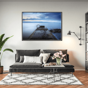 concrete-pier-calm-sea-mountains-dusk BFW