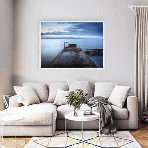 concrete-pier-calm-sea-mountains-dusk WFW