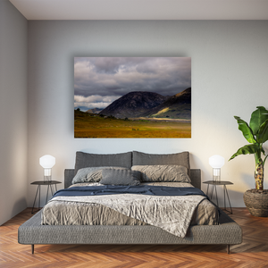 connemara-mountains-dramatic-sky-golden-light Pano