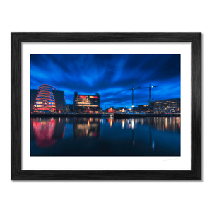 Nua Photography Print Convention Centre Dublin and Docklands Blue Hour Reflections, Co. Dublin Convention Centre Dublin Docklands Blue Hour Print | Nua Photography