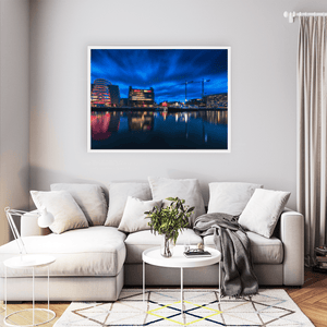 Nua Photography Print Convention Centre Dublin and Docklands Blue Hour Reflections, Co. Dublin Convention Centre Dublin Docklands Blue Hour Print | Nua Photography