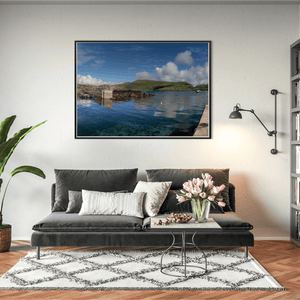 Nua Photography Print West Cork Harbour with Crystal Clear Waters and Rolling Hills, Co. Cork West Cork Harbour Crystal Clear Waters Print | Nua Photography
