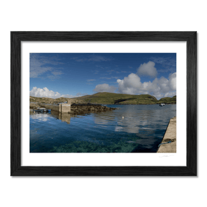 Nua Photography Print West Cork Harbour with Crystal Clear Waters and Rolling Hills, Co. Cork West Cork Harbour Crystal Clear Waters Print | Nua Photography