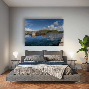 Nua Photography Print West Cork Harbour with Crystal Clear Waters and Rolling Hills, Co. Cork West Cork Harbour Crystal Clear Waters Print | Nua Photography