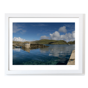 Nua Photography Print West Cork Harbour with Crystal Clear Waters and Rolling Hills, Co. Cork West Cork Harbour Crystal Clear Waters Print | Nua Photography