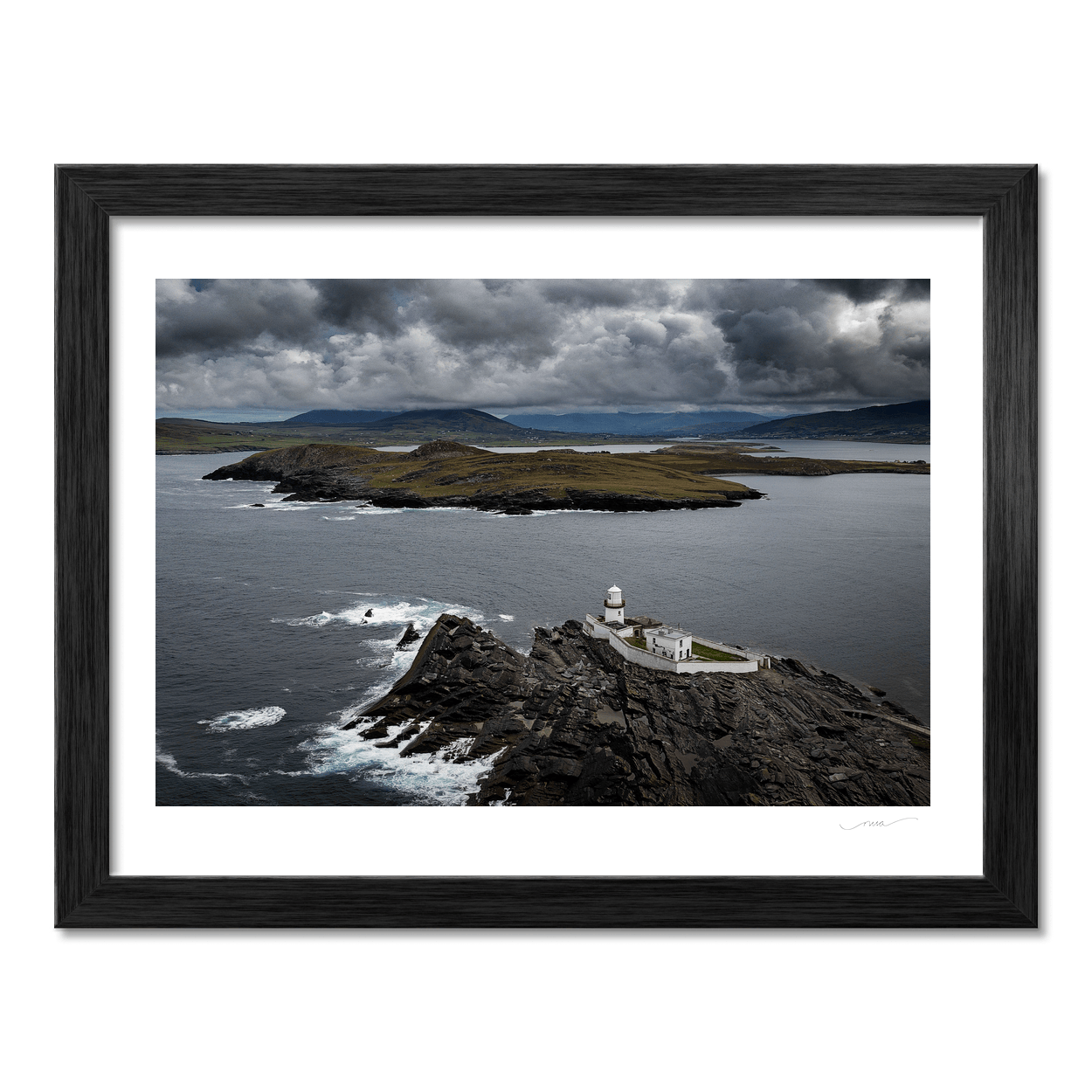 Nua Photography Print Cromwell Point Lighthouse Valentia Island, Co. Kerry Cromwell Point Lighthouse Valentia Island Print | Nua Photography