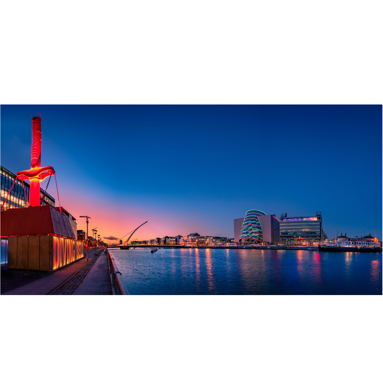 diving-bell-beckett-bridge-docklands-sunset PM