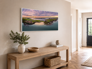 dock-beach-kinsale-aerial-sunset WF-Hallway