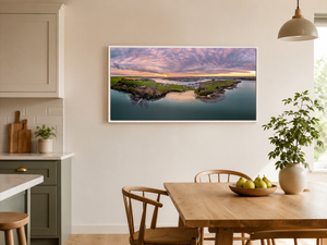 dock-beach-kinsale-aerial-sunset WF-Kitchen