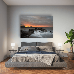 donegal-rocky-coastline-sunset-long-exposure Pano