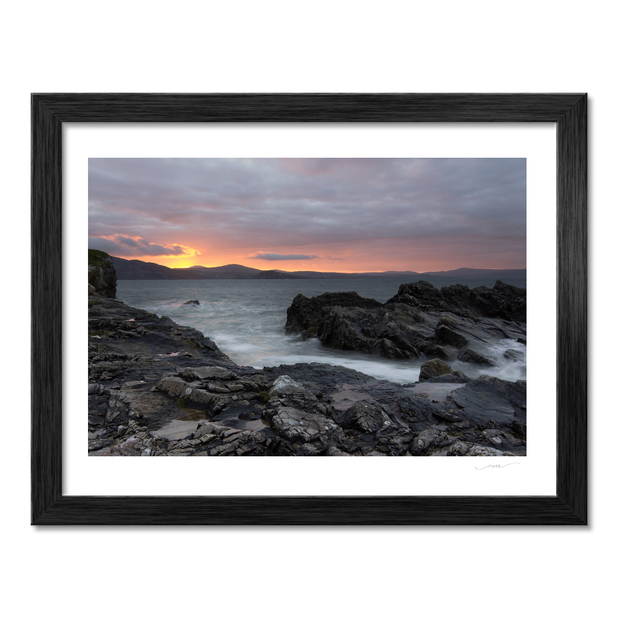 donegal-rocky-coastline-sunset-waves PM