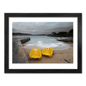 downings-beach-yellow-pedal-boats-moody-sky BF