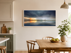 dublin-bay-sunset-poolbeg-chimneys WF-Kitchen