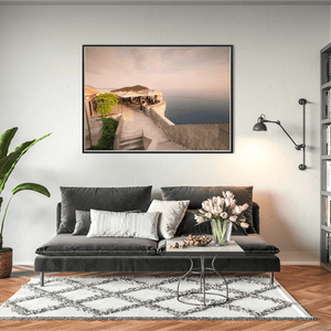 Nua Photography Print Dubrovnik City Walls CafÃ© at Sunset, Croatia Dubrovnik City Walls CafÃ© at Sunset Print | Nua Photography