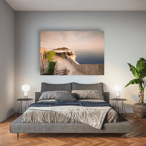 Nua Photography Print Dubrovnik City Walls CafÃ© at Sunset, Croatia Dubrovnik City Walls CafÃ© at Sunset Print | Nua Photography
