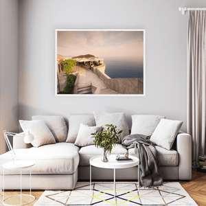 Nua Photography Print Dubrovnik City Walls CafÃ© at Sunset, Croatia Dubrovnik City Walls CafÃ© at Sunset Print | Nua Photography