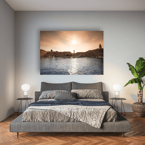 Nua Photography Print Dubrovnik Old Port at Golden Hour, Croatia Dubrovnik Old Port at Golden Hour Print | Nua Photography