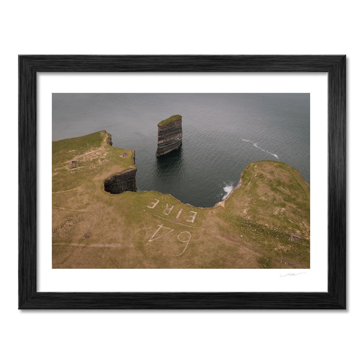 dun-briste-sea-stack-eire-sign-aerial PM